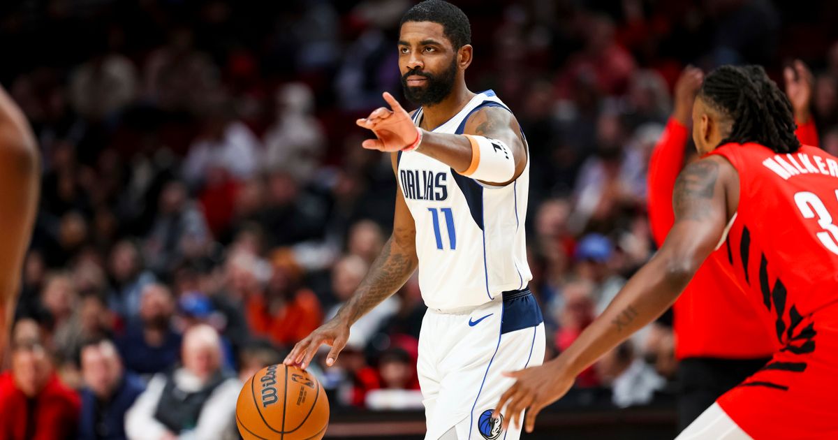 Kyrie Irving Out of Mavericks' Game Against Grizzlies Due to Right Heel Injury