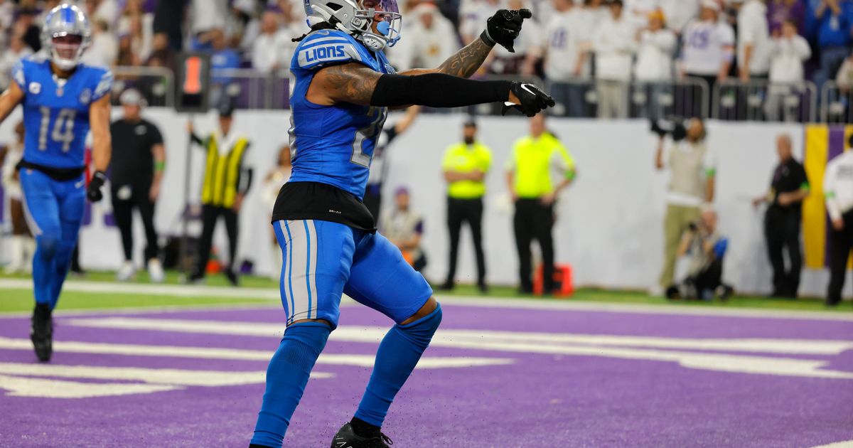 Lions Secure First Division Title in 27 Years with 30-24 Victory Over Vikings