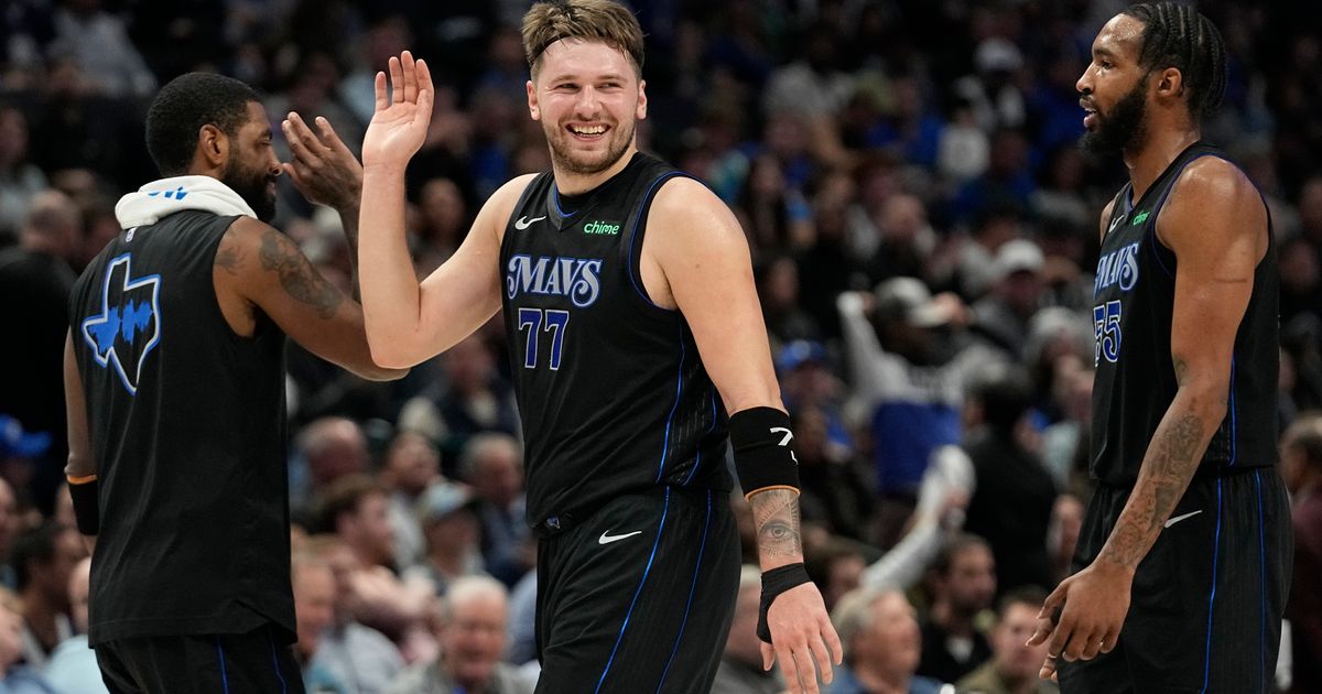 Luca Doncic Records First Half Triple-Double in Mavericks' 147-97 Win Over Jazz