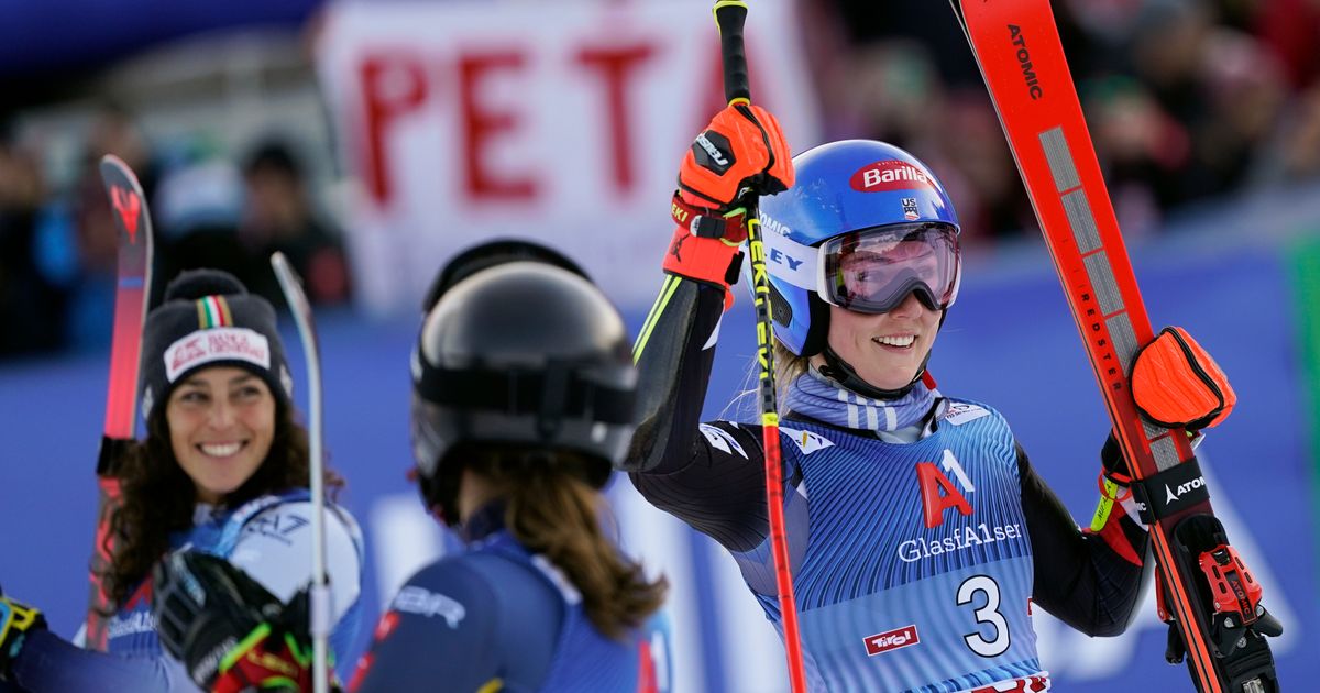 Mikaela Shiffrin Wins Career-Best 92nd World Cup Giant Slalom Race in Difficult Conditions