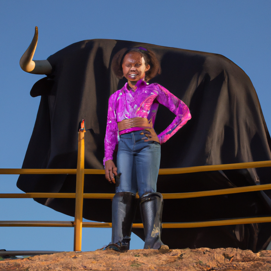 Najiah Knight, Teenager, Pursues Uphill Dream of Becoming First Woman at Top Level of Bull Riding