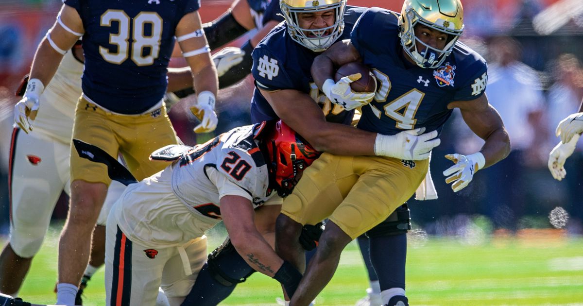 Notre Dame Football: Steve Angeli Throws Three Touchdowns in 40-8 Sun Bowl Victory Over Oregon State