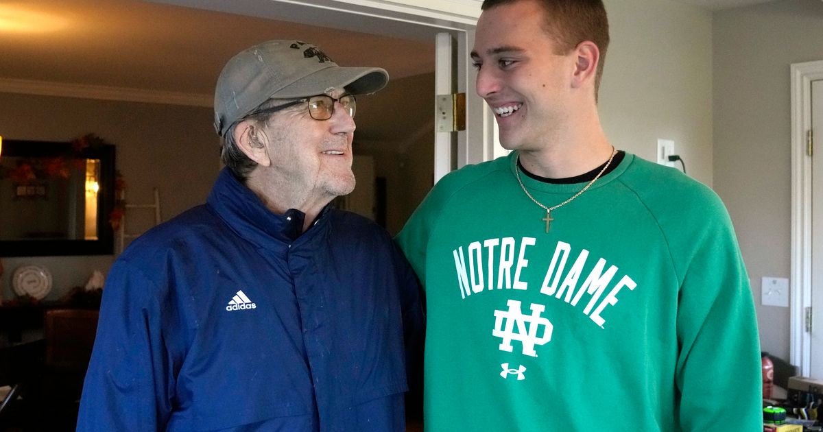 Notre Dame to Sign CJ Carr, Grandson of Former Michigan Coaches Lloyd Carr and Tom Curtis