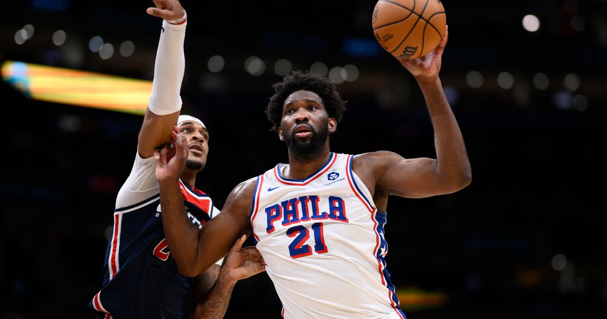 Philadelphia 76ers Defeat Washington Wizards 131-126 as Joel Embiid Scores Season-High 50 Points