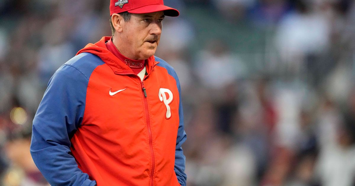 Phillies Extend Manager Rob Thomson's Contract for One Year After Two Consecutive National League Championship Series Appearances