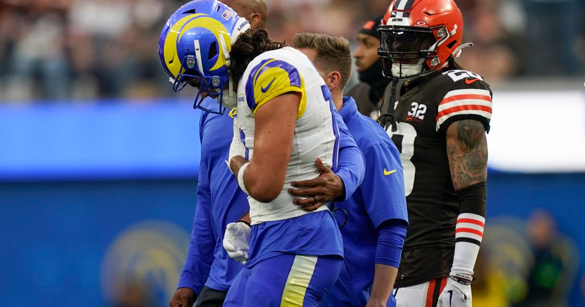 Rams' Rookie Receiver Puka Nacua Returns After Suffering Rib Injury Against Browns