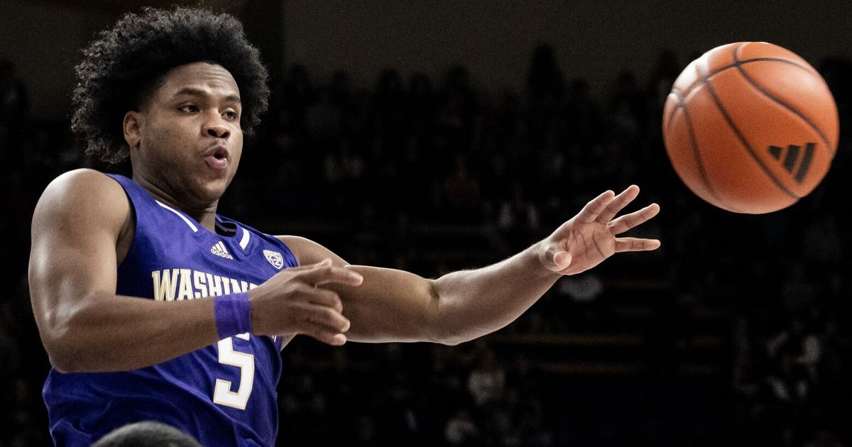 Sahvir Wheeler of University of Washington Men's Basketball Named Pac-12 Player of the Week