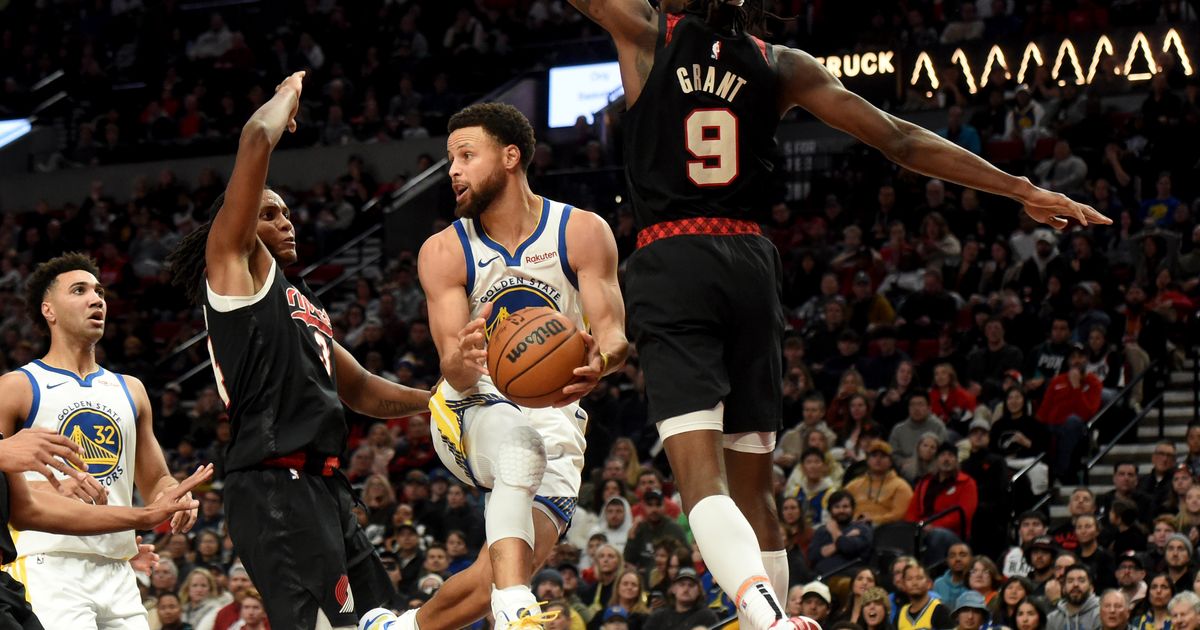 Stephen Curry's 268-Game 3-Pointer Streak Ends in Warriors' Win Over Portland