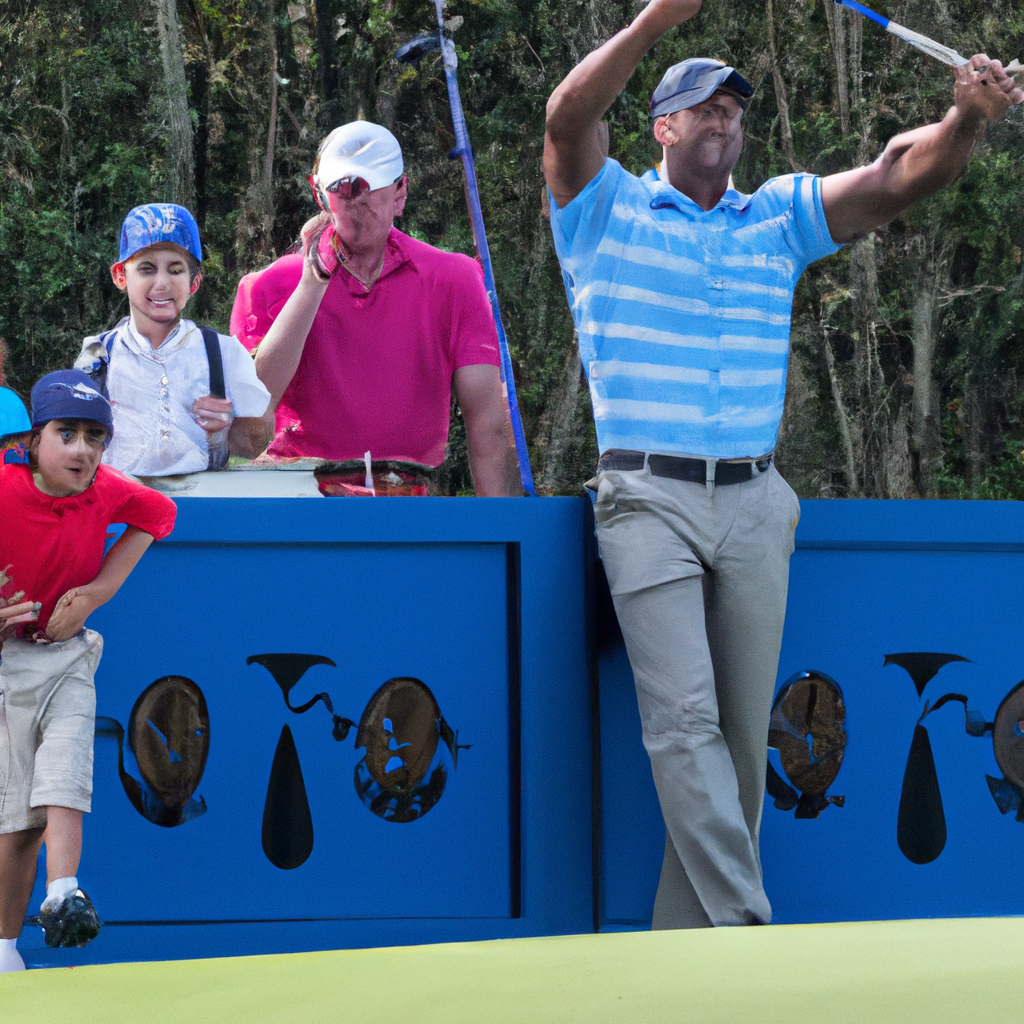 Tiger Woods and Son Finish Three Shots Behind Mike and Matt Kuchar in Family Affair