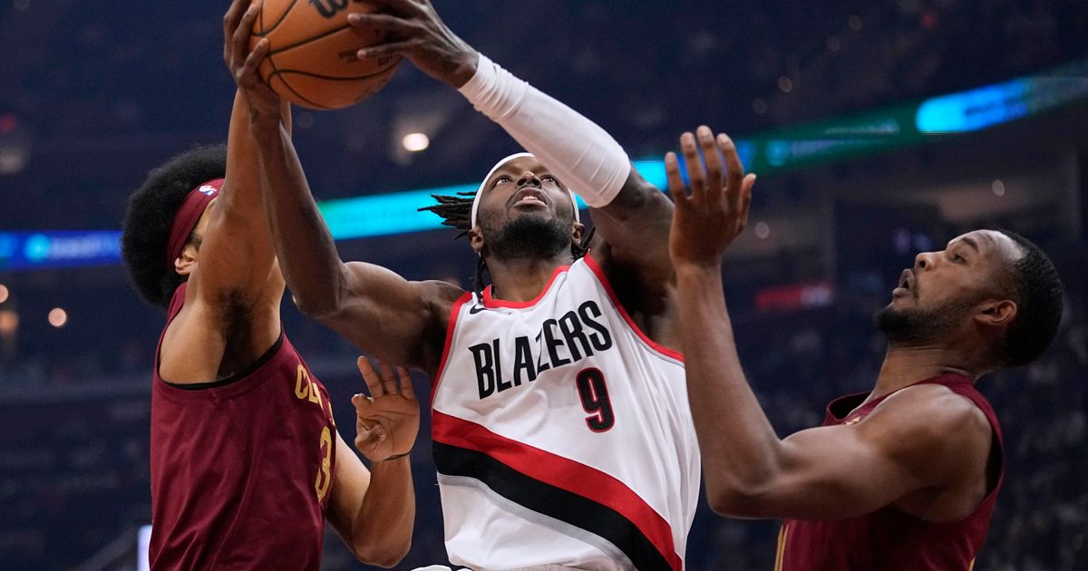 Trail Blazers Defeat Cavaliers 103-95 Behind Shaedon Sharpe's 29 Points
