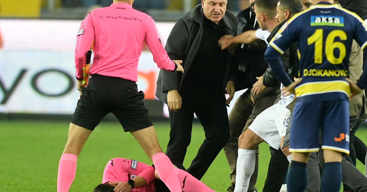 Turkish Soccer Team President Receives Lifetime Ban for Striking Referee.