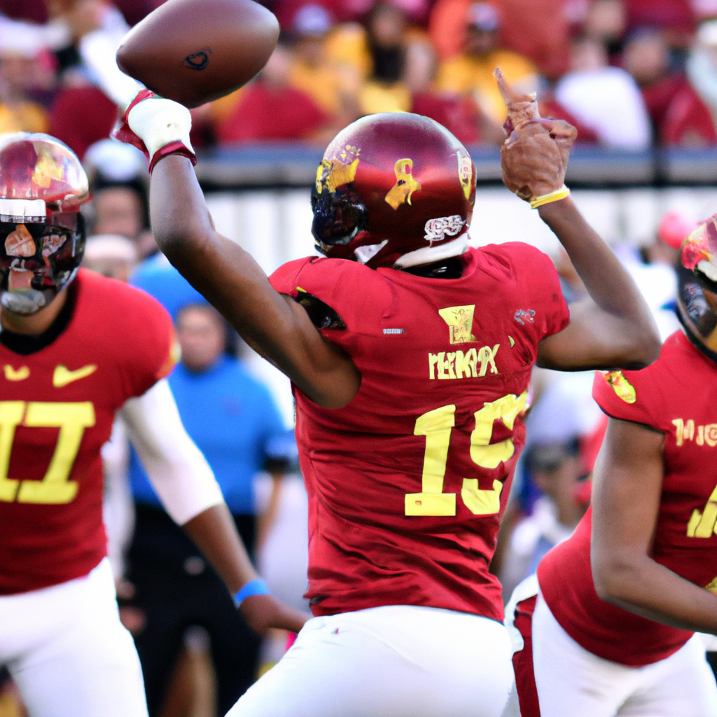 USC's Moss Sets Holiday Bowl Record with 6 Touchdown Passes in 42-28 Victory Against No. 16 Louisville