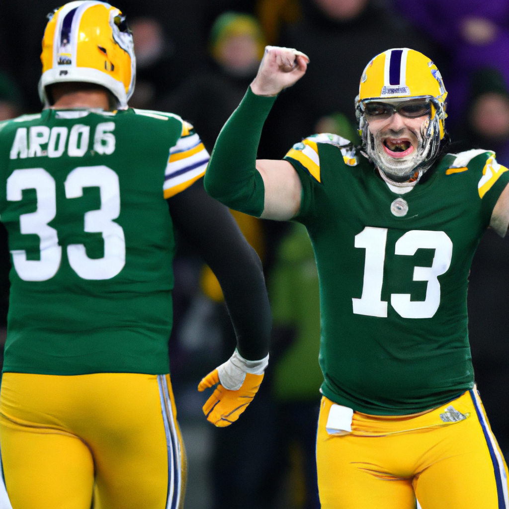 Aaron Rodgers Leads Packers to 33-10 Victory Over Vikings, Securing Playoff Spot