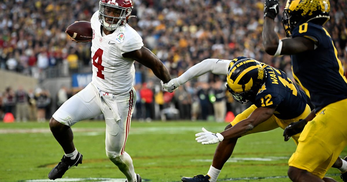 Jalen Milroe's Late Comeback Effort Falls Short as Alabama Loses to Michigan in Overtime