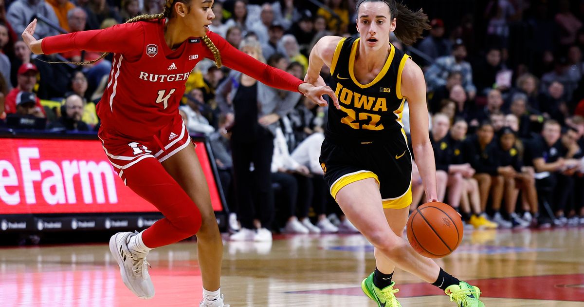 No. 4 Iowa Women's Basketball Team Led by Caitlin Clark's 14th Career Triple-Double in 103-69 Rout of Rutgers