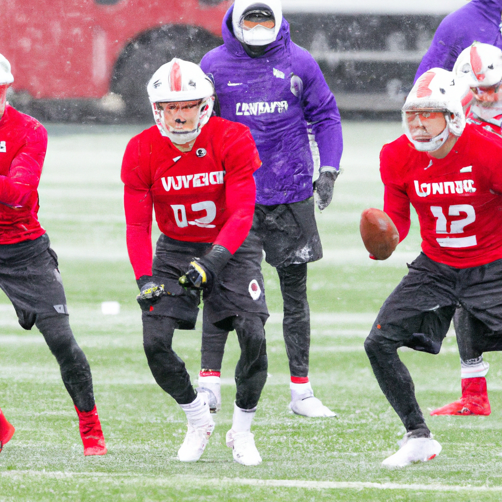 UW Football Team Prepares for National Championship Game with Practice Sessions
