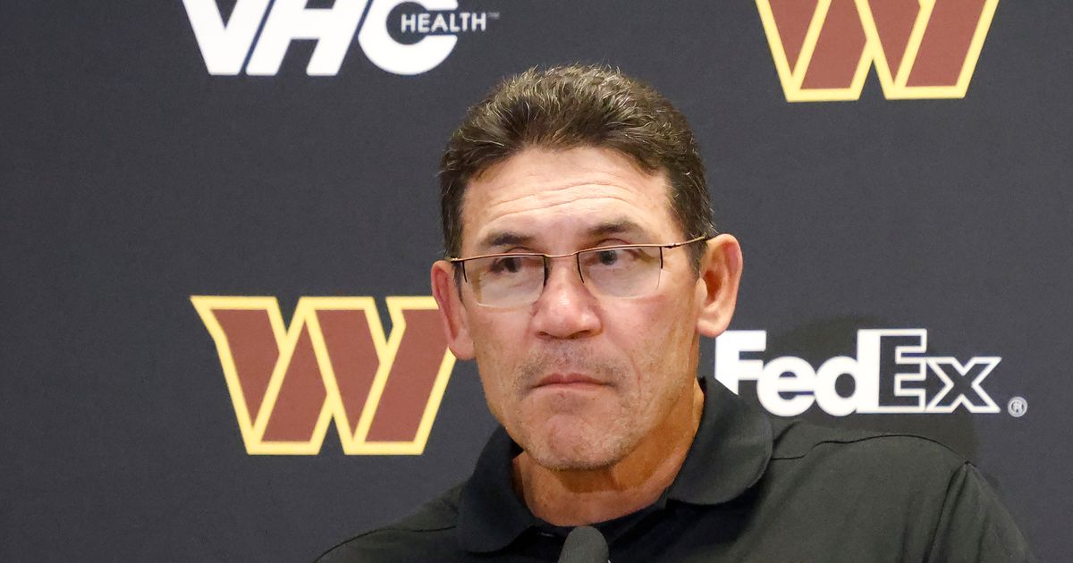 Washington Football Team Parts Ways With Head Coach Ron Rivera After Ownership Change