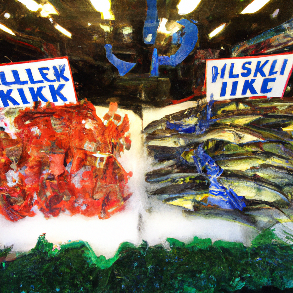 Wild NHL Winter Classic Highlighted by Real and Fake Fishmongers at Pike Place Market